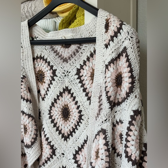 Anthropologie Amber Crochet Cardigan - Picture 5 of 9